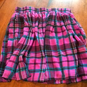 Girls skirt in plaid
